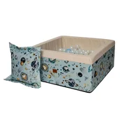 DE Igralnica z žogicami 90x90 Kosmos Boucle + blazina Igralnica z žogicami 90x90 Kosmos Boucle + blazina