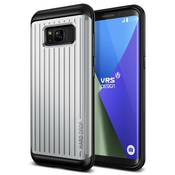 Ovitek / etui / ovitek VRS Design Hard Drop za Samsung Galaxy S8 Plus - waved light silver