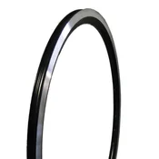 Obruc za bicikl 20x1.75, aluminijum, dupli zid, crni