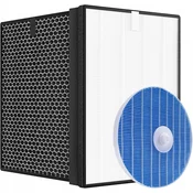 Rosfix AerPure 3in1 Set FY1410 FY1413 FY2425 - Zestaw filtrów do Philips AC2729 | HEPA 13 | Węglowy | Nawilżający | Zamiennik | 6 miesięcy działania