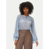 Vero Moda Bluza Loulou 10345400 Svetlo modra Loose Fit