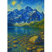 Plakat 30x40 Zakopane v stilu Van Gogha Morskie Oko