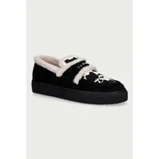Inuikii mokasini ženski usnjeni Shearling Print