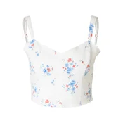 HOLLISTER Bluza plava / svijetloplava / ružicasta / bijela