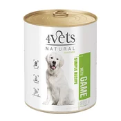 4Vets Natural Complete Dog Divljac 800g