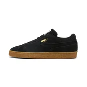 PUMA Suede Forever Sneakers Unisex, Shoes, Black/Gold, 38.5