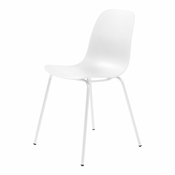 Bel plastičen jedilni stol Whitby – Unique Furniture