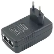 XtendLan PoE injektor pasivni 48V/0,5A, 1000Base-T, za vtičnico