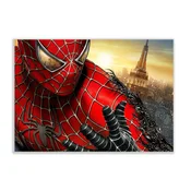 shumee Slikanje po številkah z okvirjem Slike za slikanje - Spider-Man 50x40 cm