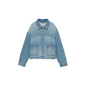 Pull&Bear Prehodna jakna moder denim