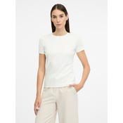 White womens short-sleeved T-shirt ORSAY - Womens