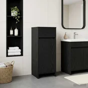 Kupaonski ormar Crni hrast 35 x 36,5 x 85 cm Konstruirano drvo