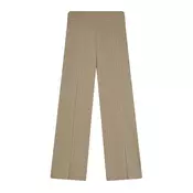 Bershka Hlače kaki/bela