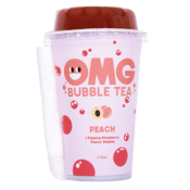 OMG BUBBLE TEA Breskva sa bobicama jagode, 270ml