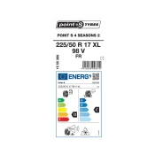 Point S 4 celoletna pnevmatika 225/50R17 98V 4 Seasons 2 M+S XL FR