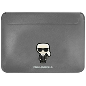 Karl Lagerfeld Sleeve KLCS16PISFG 16 silver Saffiano Ikonik Karl (KLCS16PISFG)