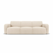 Bež sedežna garnitura iz tkanine bouclé 235 cm Molino – Micadoni Home
