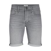 Jack & Jones Plus Kavbojke JJIRick JJIcon siv denim