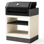 Tuozi Kitaway Otte grill s spodnjo blendo - siva