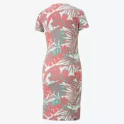 HALJINA PUMA ESS+ FLOWER POWER AOP TEE DRESS W