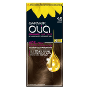 GARNIER olia Barva za lase, 6.0 (Light Brown), 110 ml