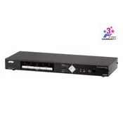 ATEN CM1284 stikalo KVM Montaža ohišja Črna