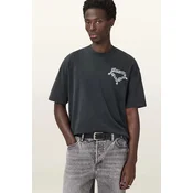 Bombažna kratka majica AllSaints DRIP