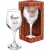 shumee MAMA VE BOLJE kozarec za vino 220 ml