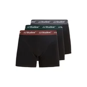 JACK & JONES Boksarice konjak/kamen/smaragd/črna