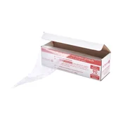 100-piece dispenser roll of disposable pastry bags, 55cm, polyethylene
