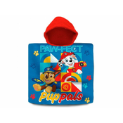 KIDS LICENSING Bombažni pončo 60/120cm PAW PATROL, PW19924
