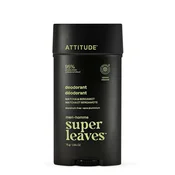 ATTITUDE Prirodni muški dezodorans Super Leaves, Matcha i Bergamot, 75 g