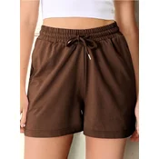 Sinsay - Sportske kratke pantalone - tamno braon