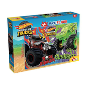 HOT WHEELS Puzzle MAXIFLOOR 70x50 cm 24 delov