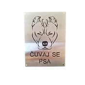 Star-Ci Znak opasan pas Pitbull, Srebrne boje