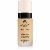 Collistar Impeccabile Long Wear Foundation dolgoobstojen tekoči puder SPF 15 2G Golden Bež 30 ml