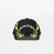 Čepica Palm Angels Flames Curved Logo Cap Black/ Off White Universal