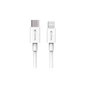 TelForceOne COMMA KABEL MFI USB-C - LIGHTNING 3A, 1,5 M, BEL [GSM177522]