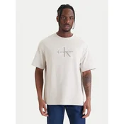 Calvin Klein Jeans Majica LV04RF819G Bež Regular Fit