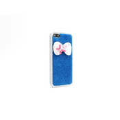 Ovitek Funny Diamond bow za Apple iPhone 5/5S/SE, Teracell, modra