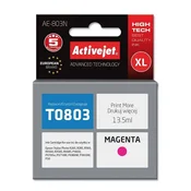 Tiskalniška kartuša Activejet AE-803N (nadomestna za Epson T0803), magenta, 13,5 ml