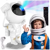 [paczb][1] Astronavt zvezdni projektor LED nočna lučka z daljinskim upravljalnikom Z1023