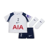 Tottenham Hotspur 2025/26 Stadium Home Baby/Toddler Nike Football Replica 3-Piece Kit - White - Polyester
