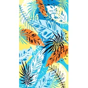 Hitro sušeča brisača za plažo SUMMER FRESH pisana 100×180 cm, 100% mikrovlakna