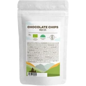 BrainMax Pure Milk Chocolate Chips, koščki mlečne čokolade, BIO, 250 g