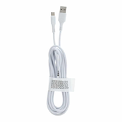 USB-C kabel tekstilni 3m bel