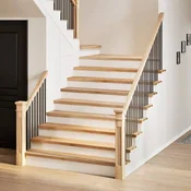 shumee vidaXL Podloge za stopnice 12 kosov 80x25x2 cm trdna hrastovina