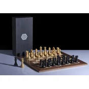 Casa Padrino luxury chess set 50 x 50 cm - Luxury chess game - Wooden chess board with chess pieces