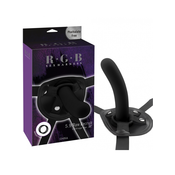 CHISA Ženski strap on Raw Recruit Strap-On M, Crni