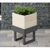 Wooden flower pot Kathleen
